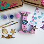 Personalised Paint Your Own Mermaid Wooden Letter, thumbnail 3 of 7
