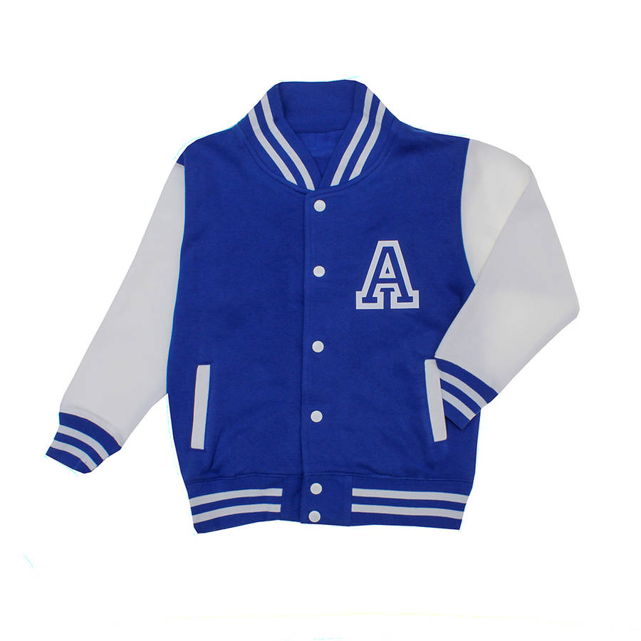 personalised varsity jacket by malcolm & gerald | notonthehighstreet.com