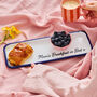 Personalised Enamel Breakfast Tray, thumbnail 3 of 4