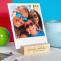 Personalised Family Wooden Photo Holder, thumbnail 1 of 3