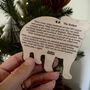 Woodland Badger Wooden Decoration Keepsake, thumbnail 2 of 4