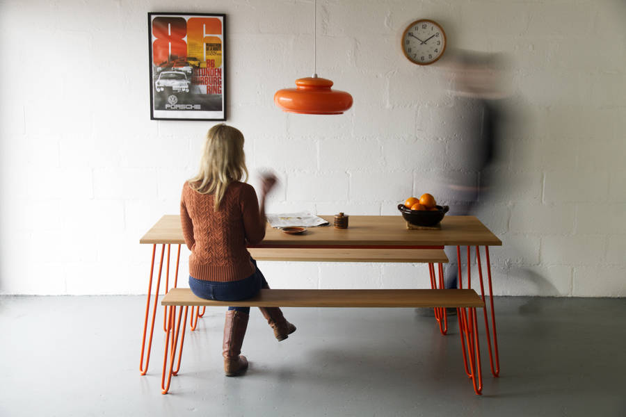 hairpin leg dining table