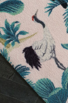 Tropical Bird Print Doormat, 3 of 6