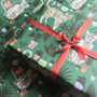 Gift Wrapping Paper Cats And Plants, thumbnail 3 of 7