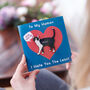 Personalised Valentine's Cat Breed Card Sent Direct, thumbnail 1 of 5