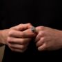 Personalised Onyx Stone Signet Ring, thumbnail 8 of 9