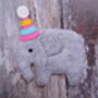 Elephant In A Hat Felt Decoration Sewing Kit, thumbnail 2 of 5