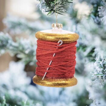 Thread Spool Shaped Bauble, 3 of 5