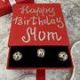 November Birthstone Charm Personalised Birthday Gift, thumbnail 5 of 8