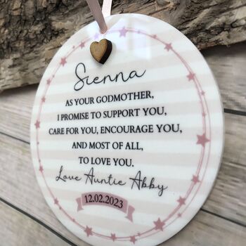 Goddaughter Personalised Keepsake, 2 of 3