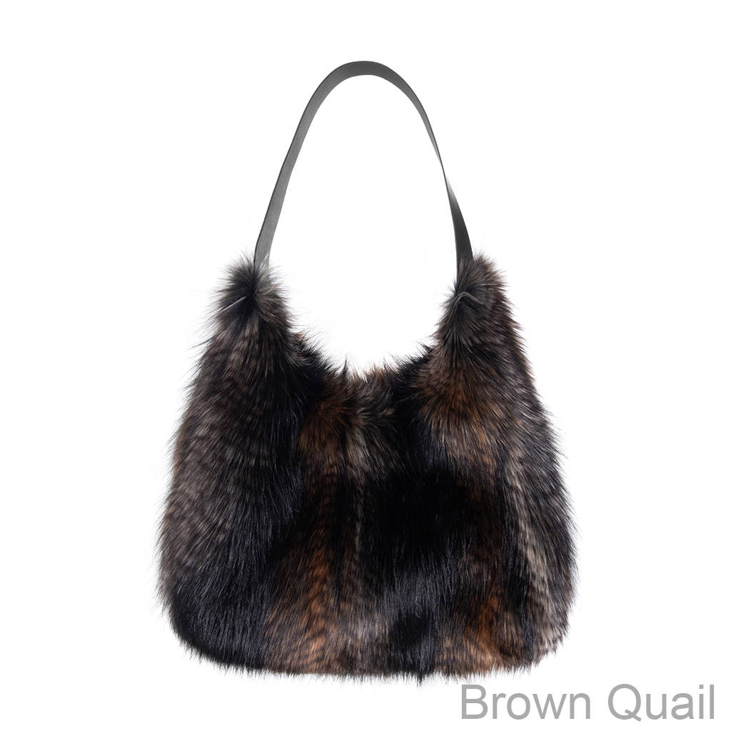 next faux fur bag