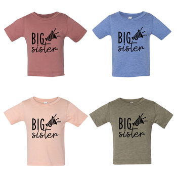 Personalised Big Sister Announcement T Shirt, 2 of 8