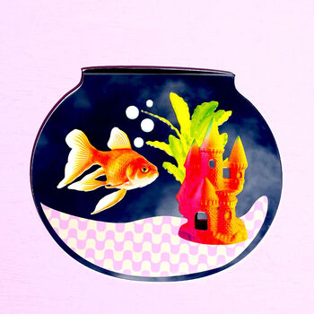 Gold Fish Bowl Mirror, 2 of 3