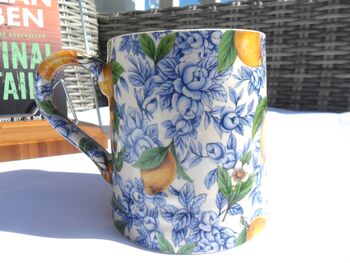 Tankard In Blue Lemon Design, 5 of 12