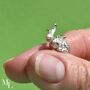 Sterling Silver Rabbit Charm, thumbnail 2 of 10