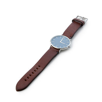 Personalised Leather Watch Strap, 7 of 8