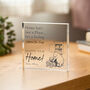Personalised New Home Acrylic Plaque Gift, thumbnail 3 of 3