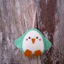 Colourful Penguin Handmade Felt Decoration, thumbnail 10 of 10