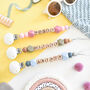 Personalised Wood Mix Dummy Clip, thumbnail 1 of 6