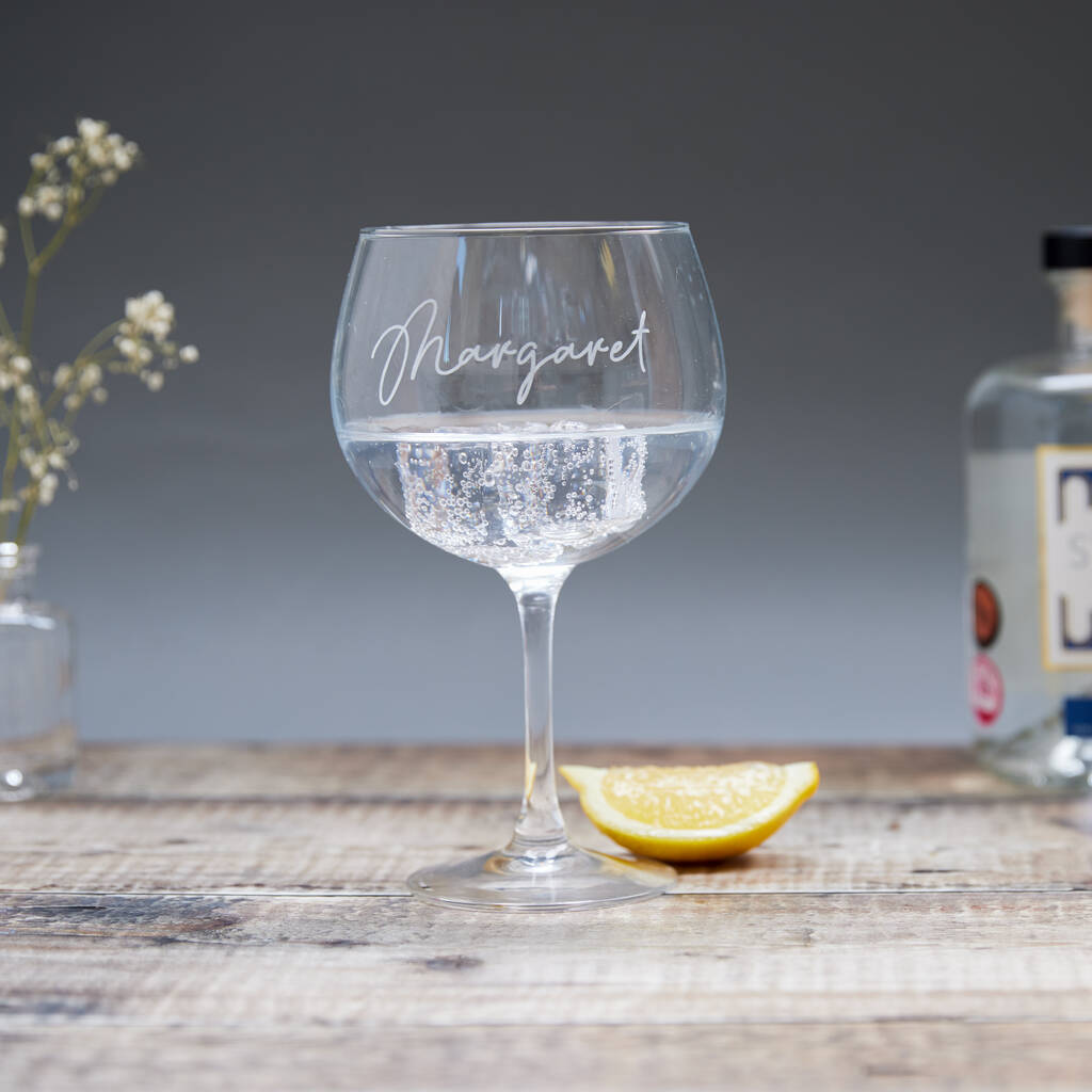 Personalised Gin Glass, 1 of 3