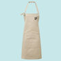 Premium Canvas Personalised Apron With Initials, thumbnail 6 of 10