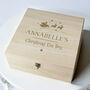 Personalised Large Wooden Christmas Eve Box, thumbnail 6 of 7