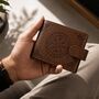 Gifts For Men Viking Brown Faux Leather Wallet For Him, thumbnail 1 of 7