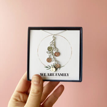 Personalised Family Tree Necklace, 3 of 7