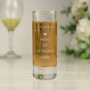 Personalised Hen Party Shot Glass, 2 of 7