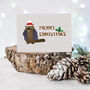 'Merry Christmas' Beaver Christmas Cards, thumbnail 2 of 9