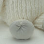 Personalised Baby Snuggly Soft Toy Sheep, thumbnail 3 of 6