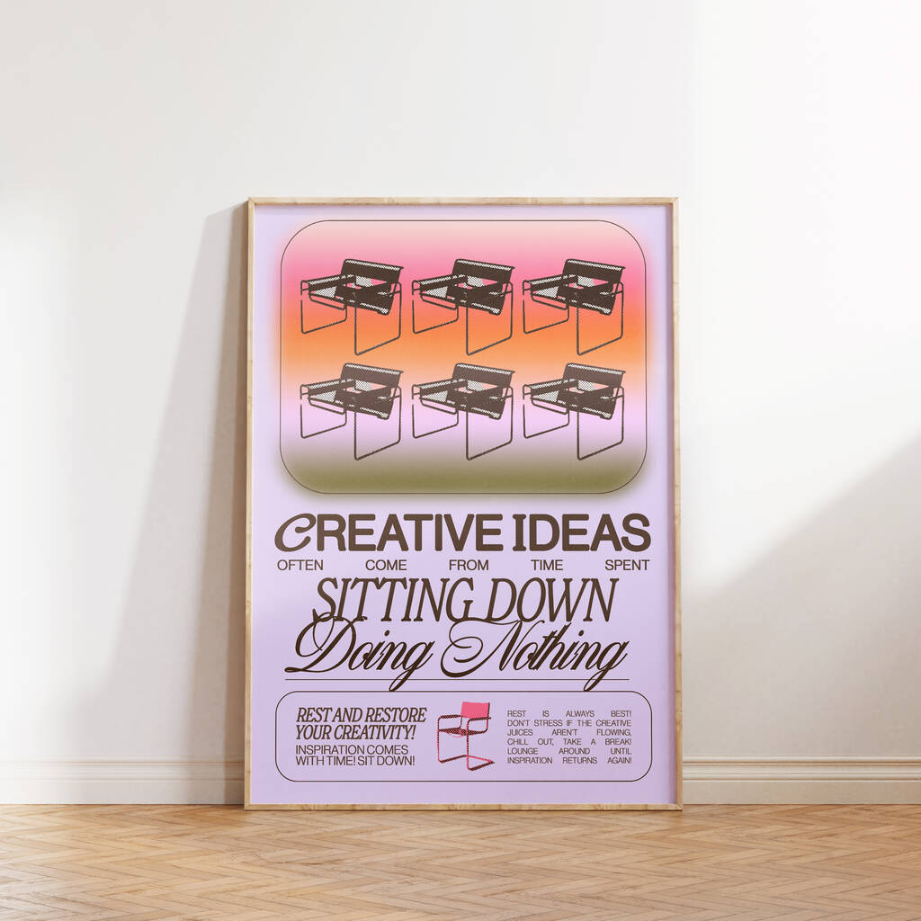 Creative Sit Print, 1 of 4