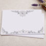 C6 Decorated Envelopes With Victorian Floral Design, thumbnail 1 of 2