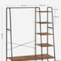 Clothes Rail With Shoe Rack Storage Side Hooks, thumbnail 2 of 8