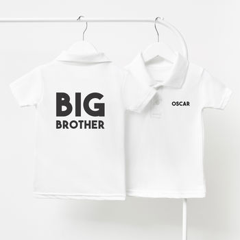 Personalised Big Brother Children's Polo Shirt, 3 of 3