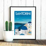 Santorini Art Print, thumbnail 3 of 4