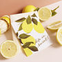 Life Is Sweet Lemon Celebration Card, thumbnail 1 of 2