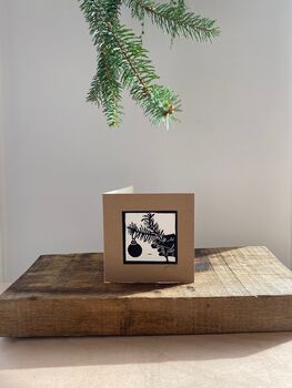 Handprinted Christmas Cards Set | Bouclé, 2 of 7