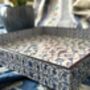 Wooden Serving Tray, Printed Square, thumbnail 9 of 11