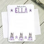 Personalised Childrens Thank You Notecards, thumbnail 4 of 12