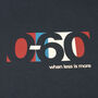 Nought To Sixty Navy Organic Motorsport T Shirt, thumbnail 3 of 7