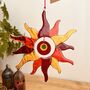 Vibrant Orange And Red Sunshine And Rays Sun Catcher, thumbnail 3 of 5