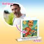 Personalised Lego Style Puzzle Gift With Football Caricature, thumbnail 4 of 4