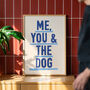 Me, You And The Dog Art Print, thumbnail 7 of 8