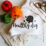 Personalised Handwoven Cotton Kitchen Towel, thumbnail 2 of 9