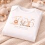 Personalised Born In 2026 Baby Sleepsuit | Zoo Or Farmyard Animal Babygrow, thumbnail 3 of 4