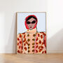 Sunglasses Fashion Illustration Print, thumbnail 1 of 3