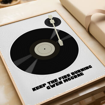 Custom Vinyl Record Poster, 6 of 10