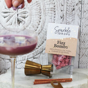Edible Fizz Bombs For Gin And Prosecco Cocktails, 4 of 7