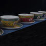 Munshou Handpainted Coffee Cup And Saucer, thumbnail 5 of 5